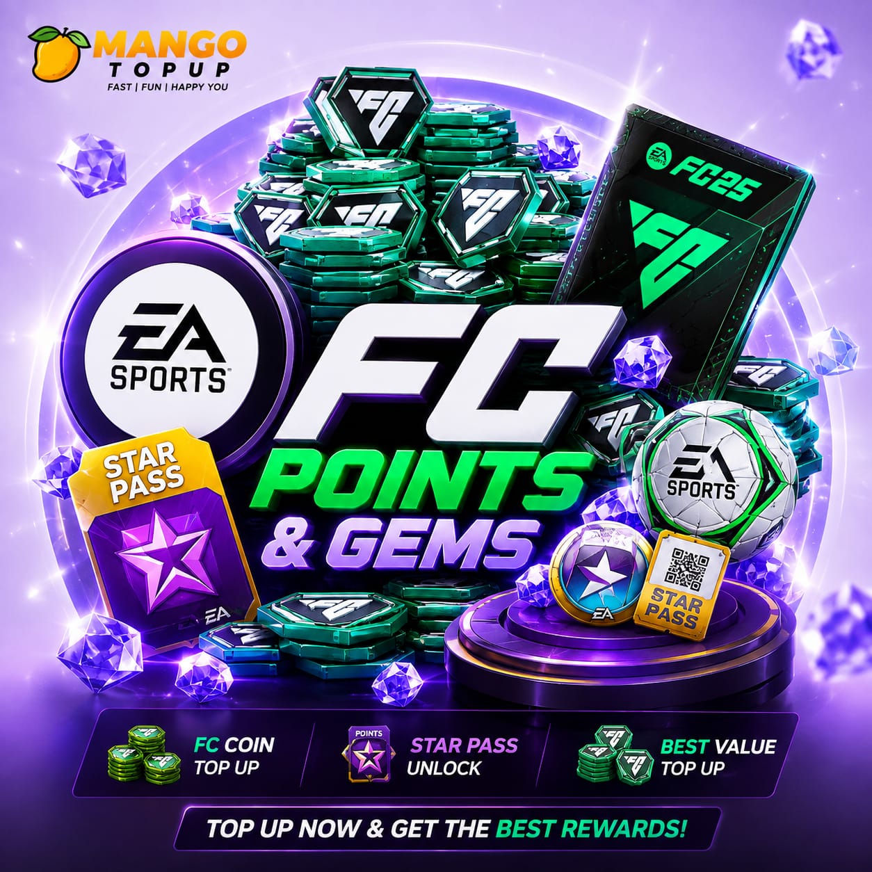 FC Football™ {Stat Pass And Coins}